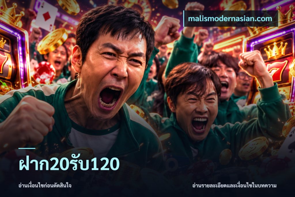 ฝาก20รับ120