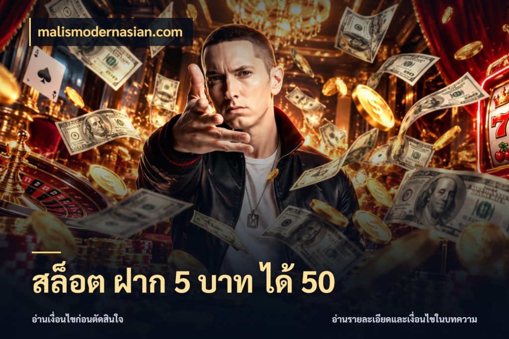สล็อต ฝาก 5 บาท ได้ 50 จับคู่โบนัสกับสไตล์เกมที่ชอบ กับ malismodernasian.com