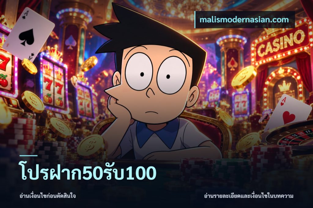 โปรฝาก50รับ100