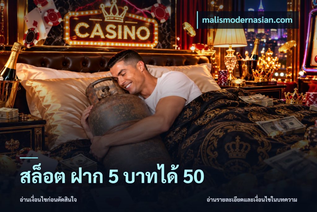 สล็อต ฝาก 5 บาทได้ 50