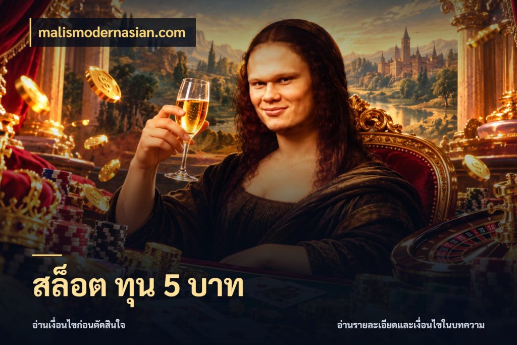 สล็อต ทุน 5 บาท เปิดมุมยอดเริ่มต้นสำหรับคนชอบเกม สไตล์ malismodernasian.com