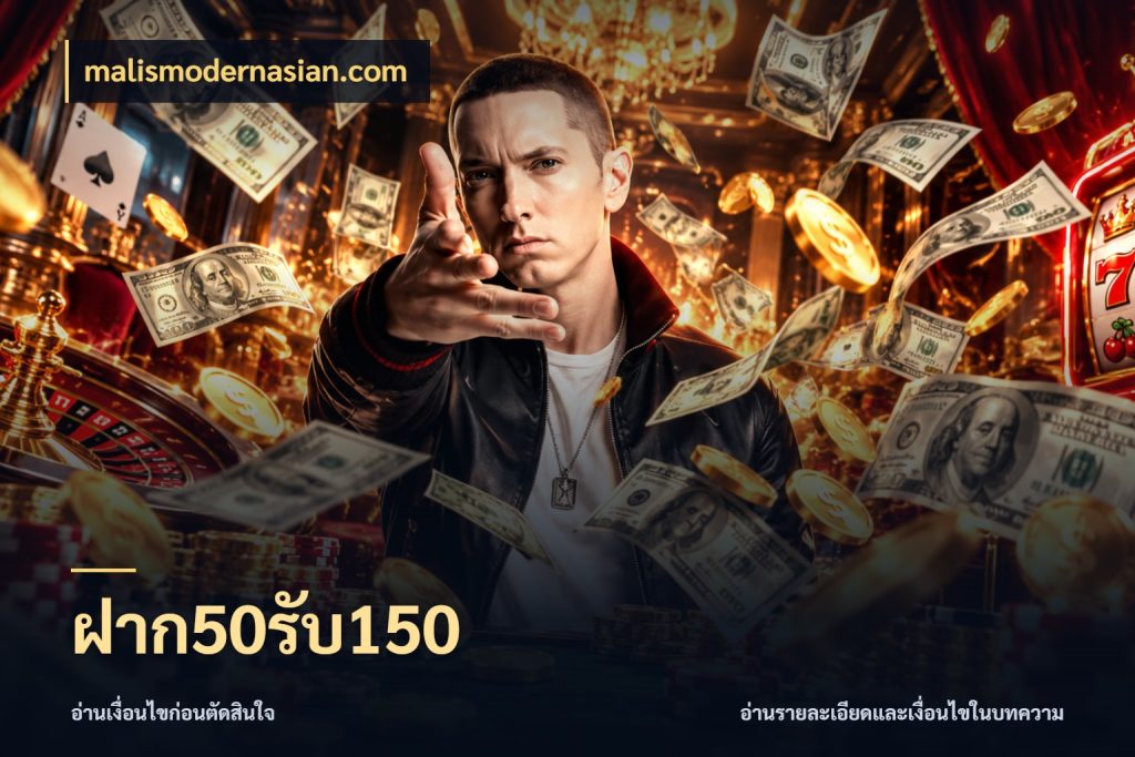 ฝาก50รับ150 จับคู่โบนัสกับสไตล์เกมที่ชอบ ในมุม malismodernasian.com