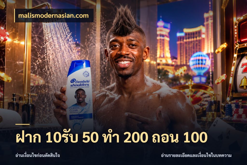 ฝาก 10รับ 50 ทํา 200 ถอน 100 สายโบนัสเลือกจังหวะสนุกได้อย่างไร สไตล์ malismodernasian.com