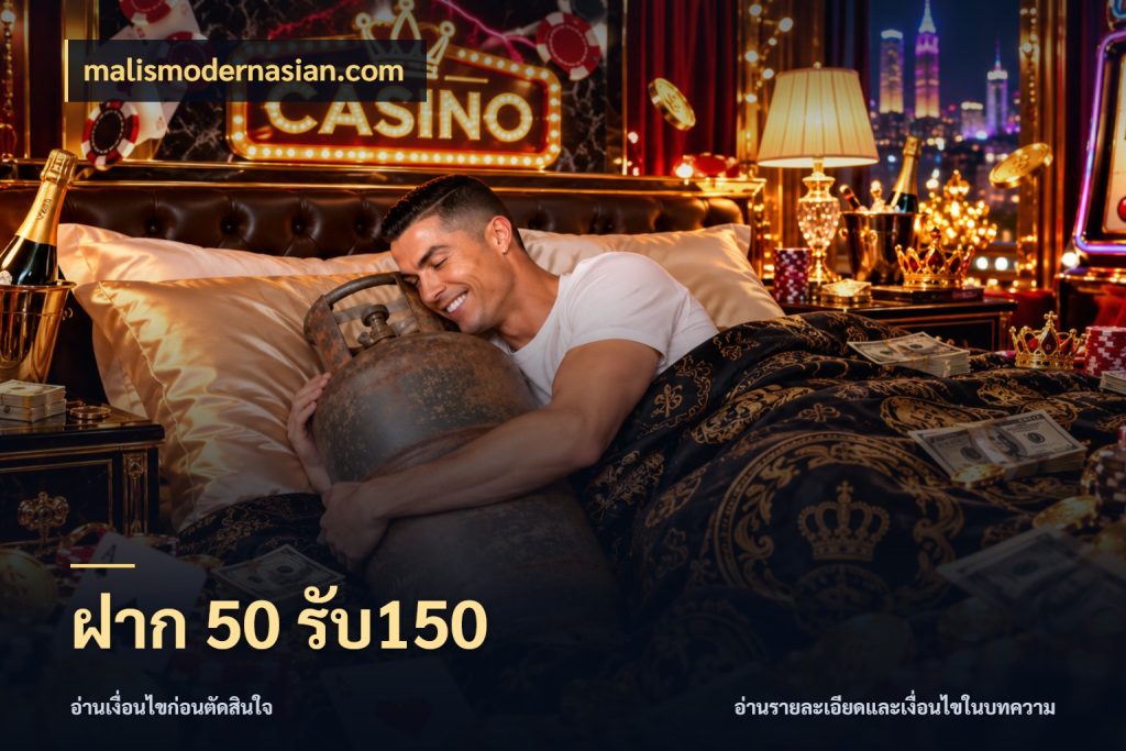ฝาก 50 รับ150 malismodernasian.com ยอดฝากและยอดรับในมุมของคนชอบลุ้น