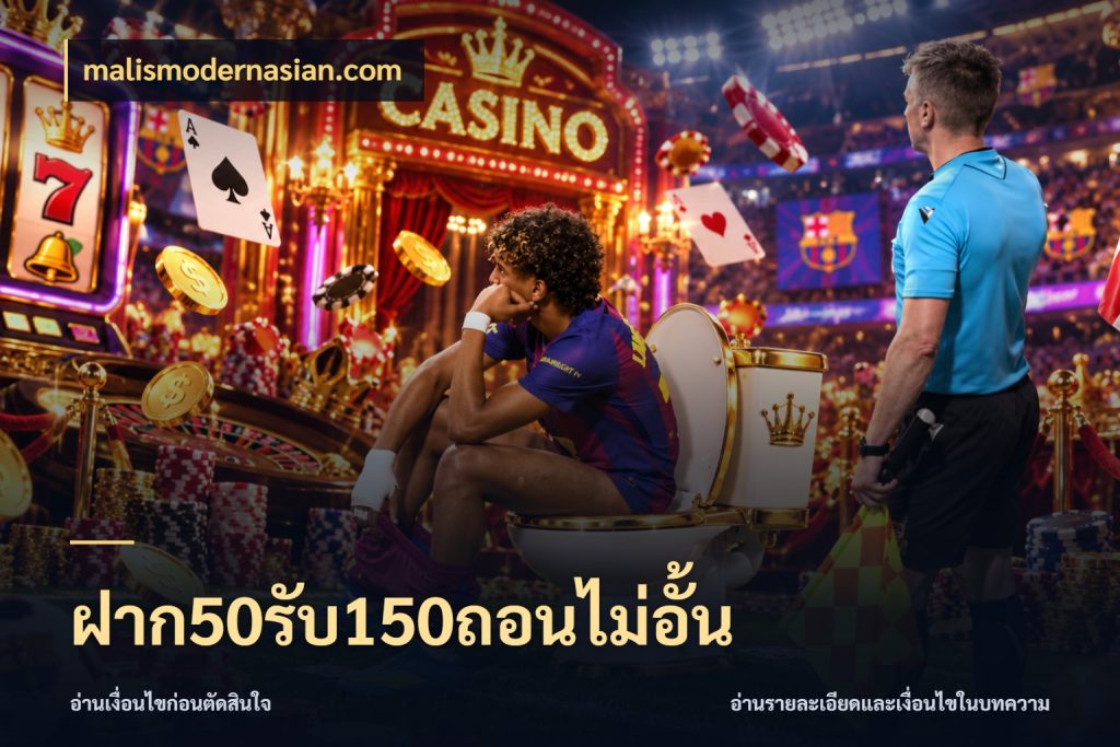 ฝาก50รับ150ถอนไม่อั้น สีสันของโปรฝากและยอดรับ สไตล์ malismodernasian.com