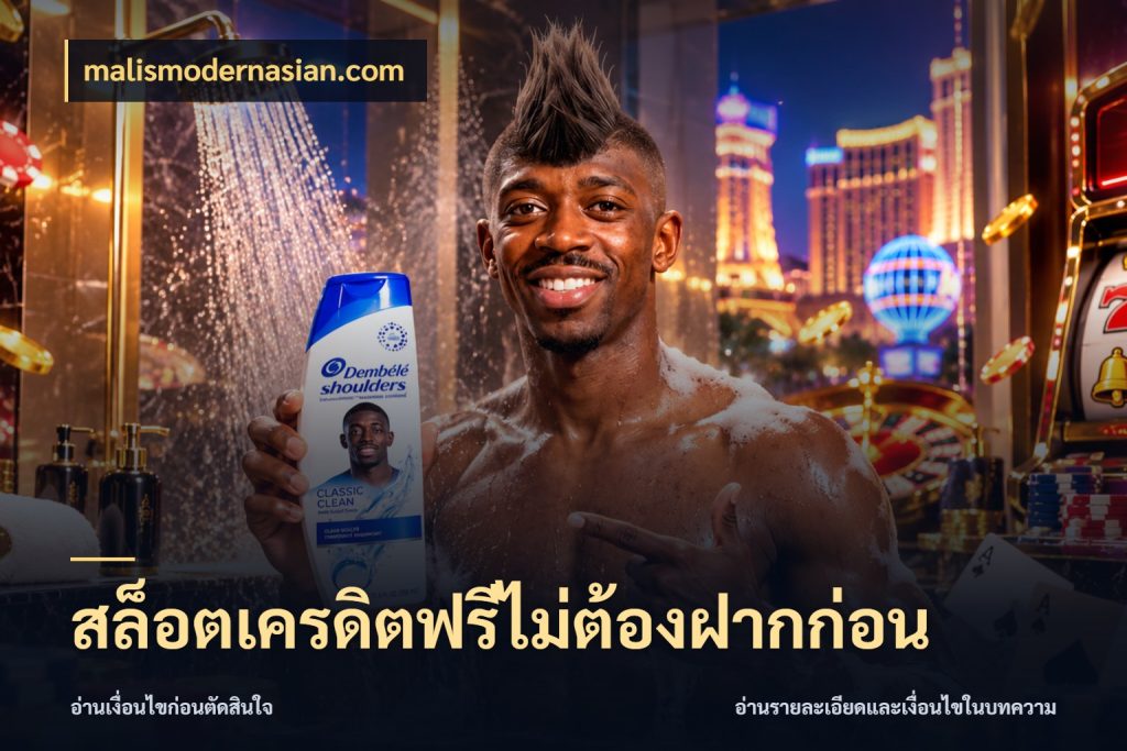 สล็อตเครดิตฟรีไม่ต้องฝากก่อน เครดิตฟรีกับจังหวะลุ้นที่คุณเลือก กับ malismodernasian.com