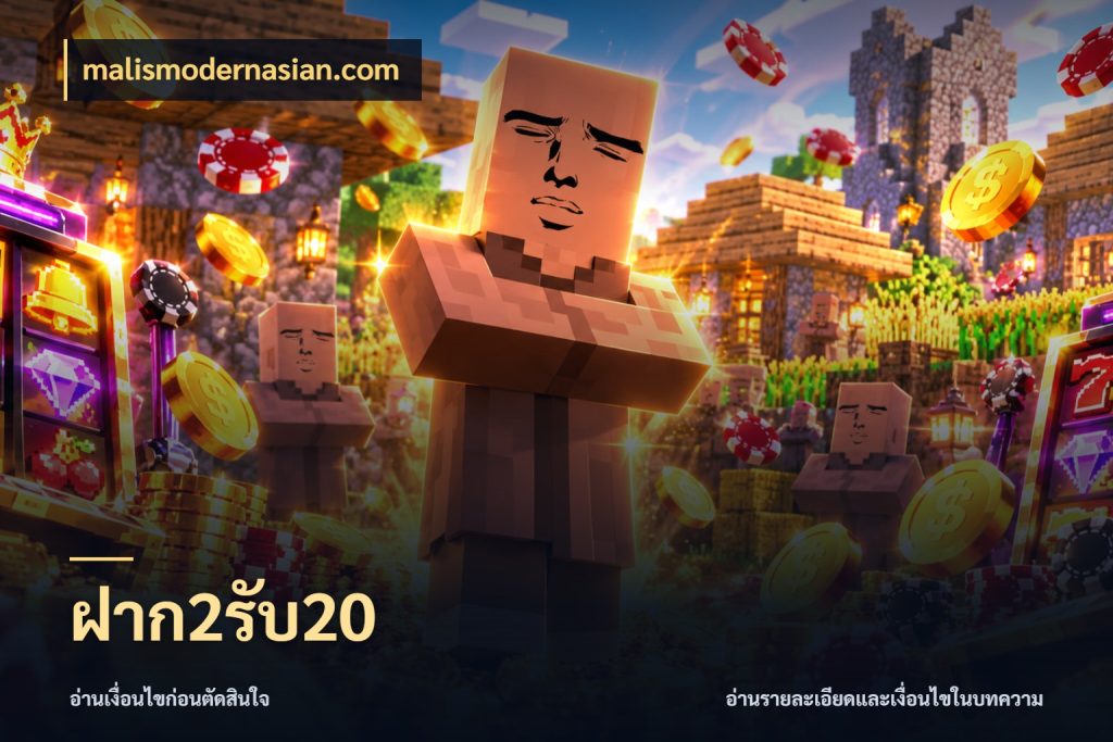 ฝาก2รับ20 malismodernasian.com โปรยอดรับที่สายเกมสนใจ