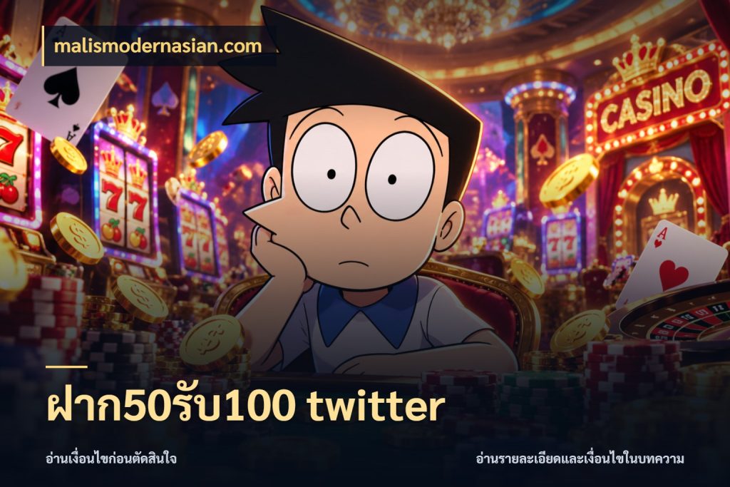 ฝาก50รับ100 twitter จุดเด่นของเครดิตที่คนชอบเกมอยากรู้ ในมุม malismodernasian.com
