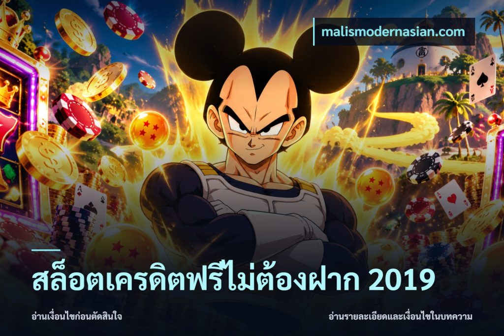 สล็อตเครดิตฟรีไม่ต้องฝาก 2019
