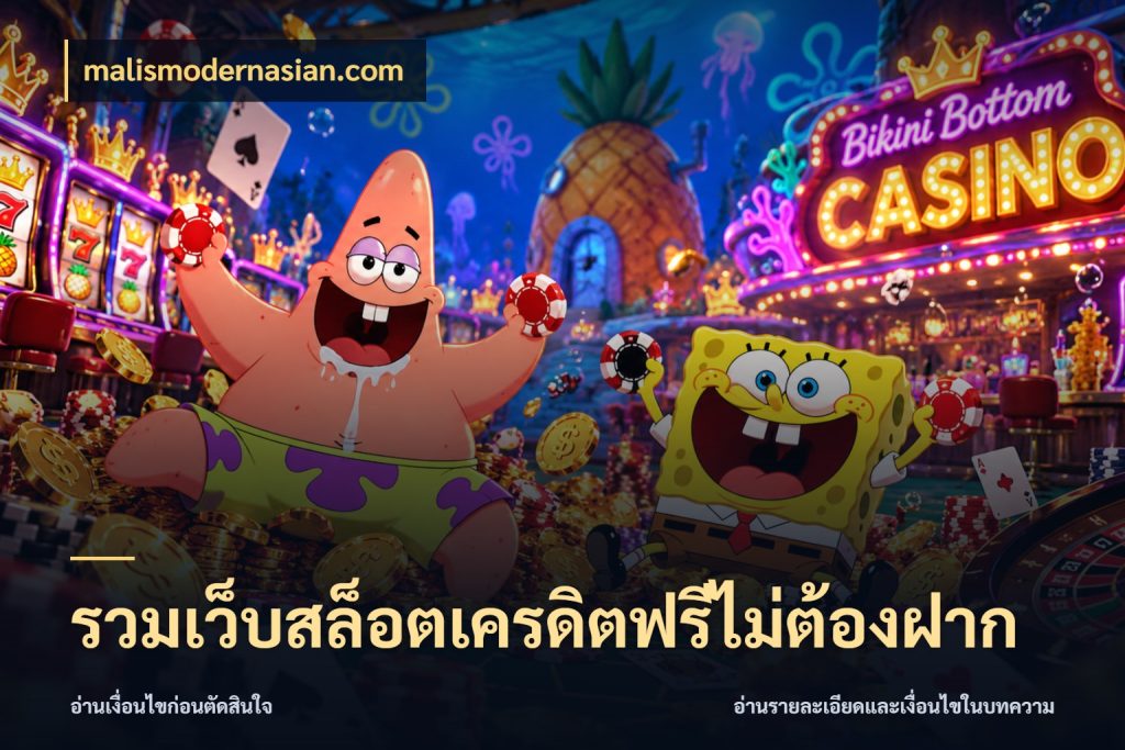 รวมเว็บสล็อตเครดิตฟรีไม่ต้องฝาก สีสันของเครดิตฟรีและเกมแนวที่ชอบ สไตล์ malismodernasian.com