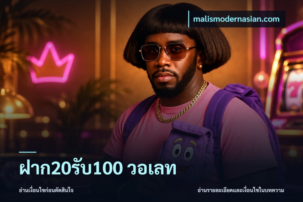 ฝาก20รับ100 วอเลท