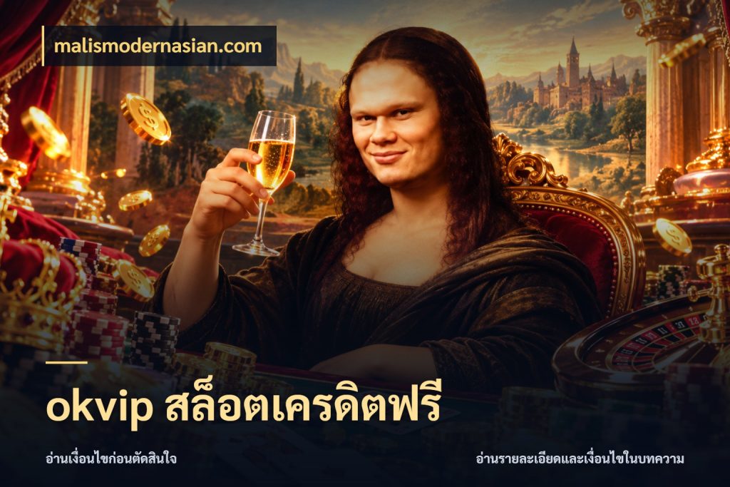 okvip สล็อตเครดิตฟรี malismodernasian.com จับมุมเด่นของเครดิตฟรีให้ตรงใจ