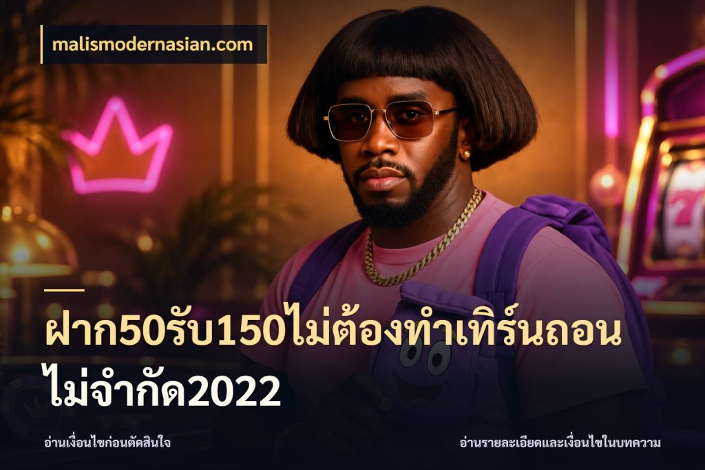 ฝาก50รับ150ไม่ต้องทําเทิร์นถอนไม่จํากัด2022 malismodernasian.com เปิดมุมโปรให้เข้ากับเกมแนวโปรด