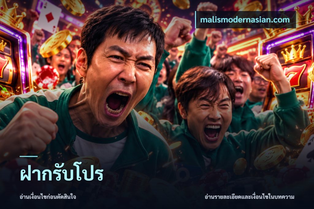 ฝากรับโปร