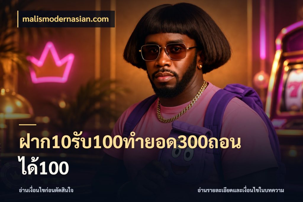 ฝาก10รับ100ทํายอด300ถอนได้100 ยอดฝากและยอดรับในมุมของคนชอบลุ้น สไตล์ malismodernasian.com