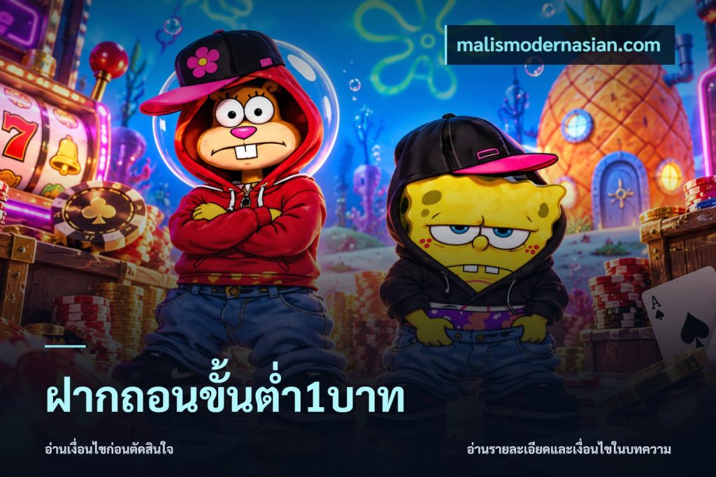 ฝากถอนขั้นต่ำ1บาท