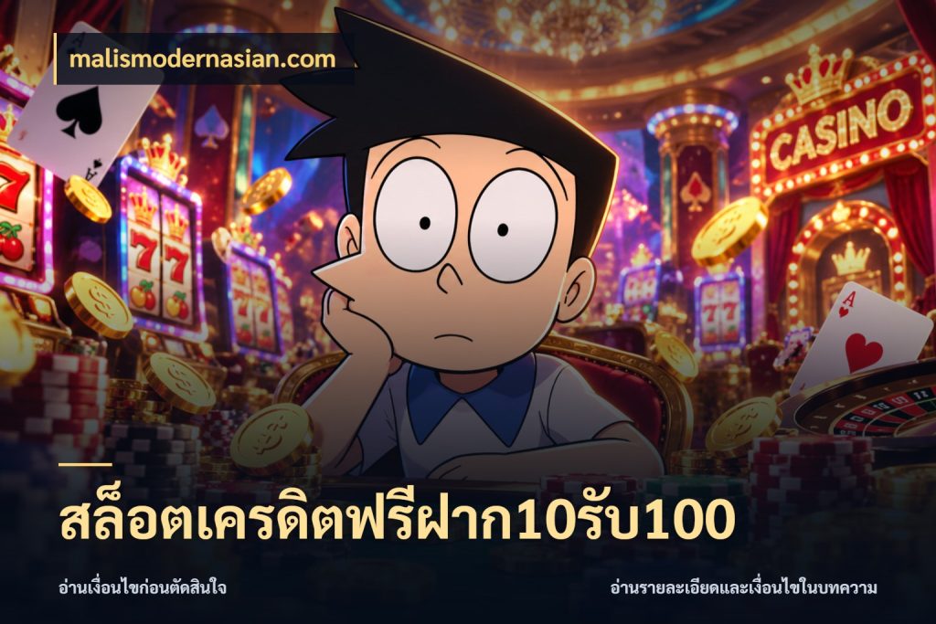 สล็อตเครดิตฟรีฝาก10รับ100 malismodernasian.com จับประเด็นยอดรับก่อนเลือกความสนุก